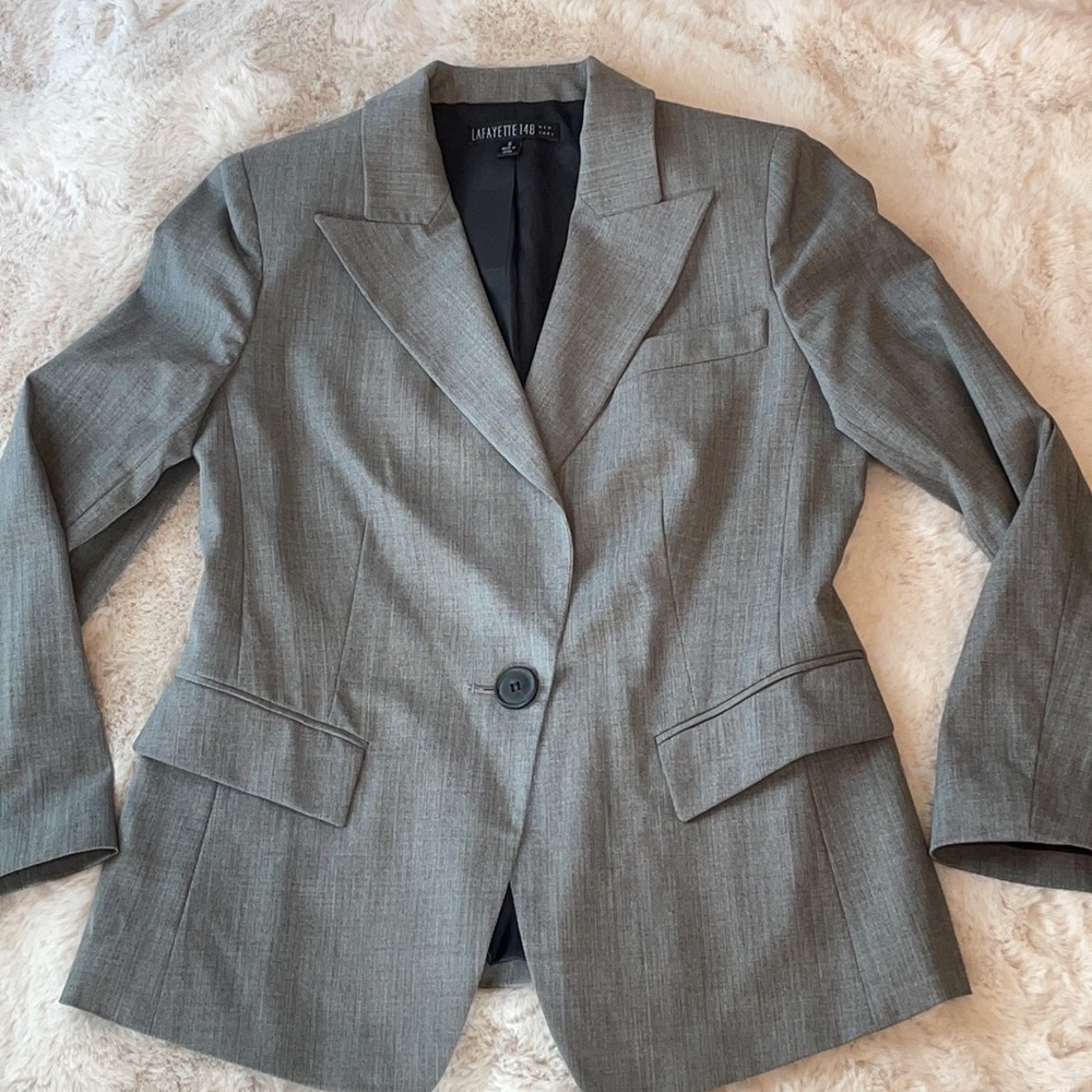 Lafayette 148 Single Button Jacket - image 3